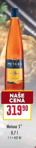 Billa Metaxa 5 nabídka