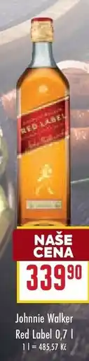 Billa Johnnie Walker Red Label nabídka