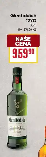 Billa Glenfiddich 12YO nabídka