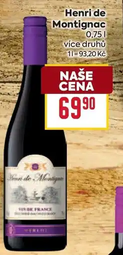 Billa Henri de Montignac nabídka