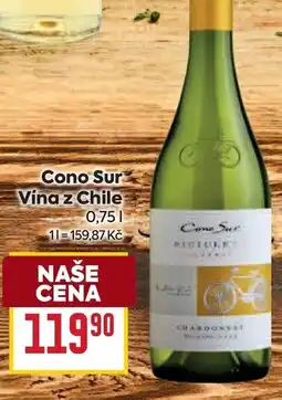 Billa Cono Sur Vina z Chile nabídka