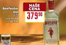 Billa Beefeater Gin nabídka