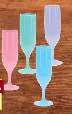 Billa Šampaňské sklenice barevné nabídka