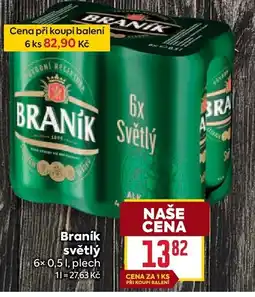Billa Braník světlý nabídka