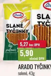 Ratio ARADO TYČINKY nabídka