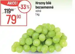 Globus Hrozny bílé bezsemenné nabídka