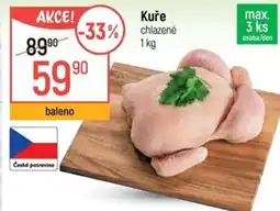 Globus Kuře chlazené nabídka