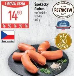 Globus Špekáčky Globus nabídka