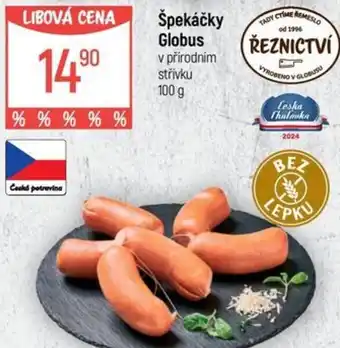 Globus Špekáčky Globus nabídka