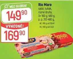 Globus Rio Mare salát, tuňák nabídka