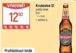 Globus Krušovice 12 světlý ležák nabídka