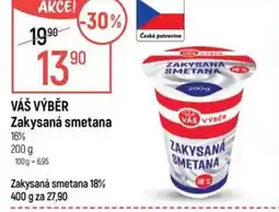 Globus VÁŠ VÝBĚR Zakysaná smetana nabídka