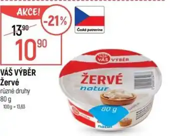 Globus VÁŠ VÝBĚR Žervé nabídka