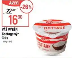 Globus VÁŠ VÝBĚR Cottage sýr nabídka