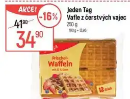 Globus Jeden Tag Vafle z čerstvých vajec nabídka