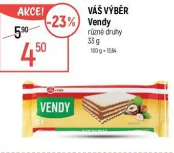Globus VÁŠ VÝBĚR Vendy nabídka