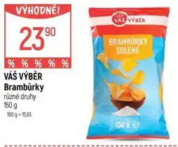 Globus VÁŠ VÝBĚR Brambůrky nabídka