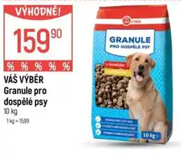 Globus VÁŠ VÝBĚR Granule pro dospělé psy nabídka