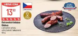 Globus Ostravská klobása Globus nabídka