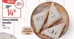 Globus Listový šáteček meruňka nabídka