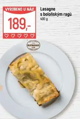 Globus Lasagne s boloňským ragú nabídka