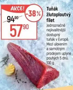 Globus Tuňák žlutoploutvý filet nabídka