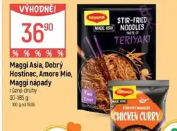 Globus Maggi Asia, Dobrý Hostinec, Amore Mio, Maggi nápady nabídka