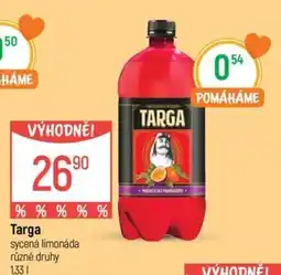 Globus Targa sycená limonáda nabídka