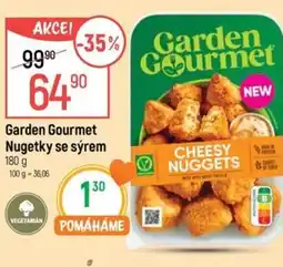 Globus Garden Gourmet Nugetky se sýrem nabídka