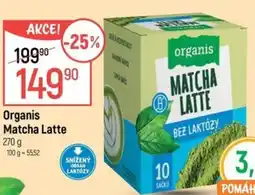 Globus Organis Matcha Latte nabídka