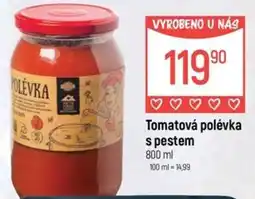 Globus Tomatová polévka s pestem nabídka