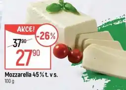 Globus Mozzarella 45% t. vs. nabídka
