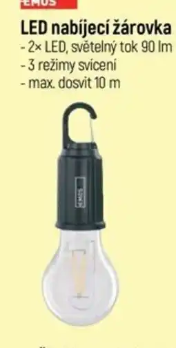 Globus LED nabíjecí žárovka nabídka