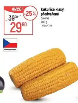 Globus Kukuřice klasy, předvařené balené nabídka