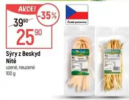 Globus Sýry z Beskyd Nitě uzené, neuzené nabídka