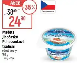 Globus Madeta Jihočeské Pomazánkové tradiční nabídka