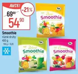 Globus Smoothie nabídka