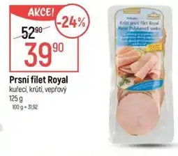 Globus Prsní filet Royal kuřecí, krůtí, vepřový nabídka