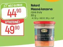 Globus Rekord Masová konzerva nabídka