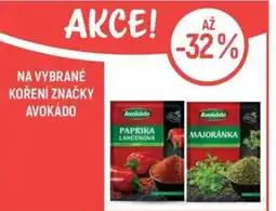 Globus Na vybrané koření značky Avokádo nabídka