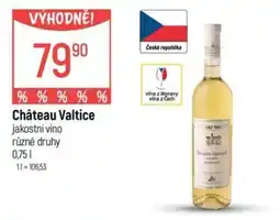 Globus Château Valtice nabídka