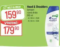 Globus Head & Shoulders šampon nabídka