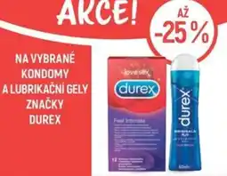 Globus Na vybrané kondomy a lubrikační gely značky Durex nabídka