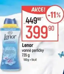 Globus Lenor vonné perličky nabídka