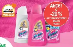 Globus Na vybrané výrobky značky Vanish nabídka