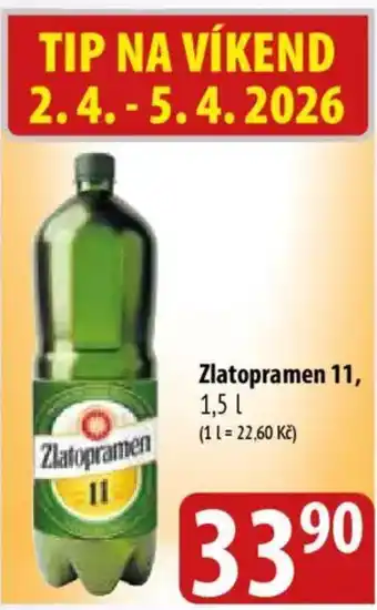 Bala Zlatopramen 11 nabídka