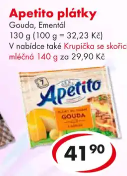 CBA Apetito plátky nabídka
