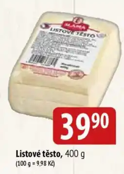 Bala Listové těsto nabídka