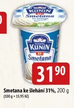 Bala Smetana ke šlehání 31% nabídka