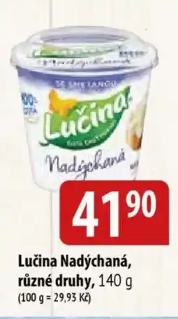 Bala LUČINA Nadýchaná, různé druhy nabídka